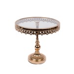 Suporte  Dourado Rendado G 